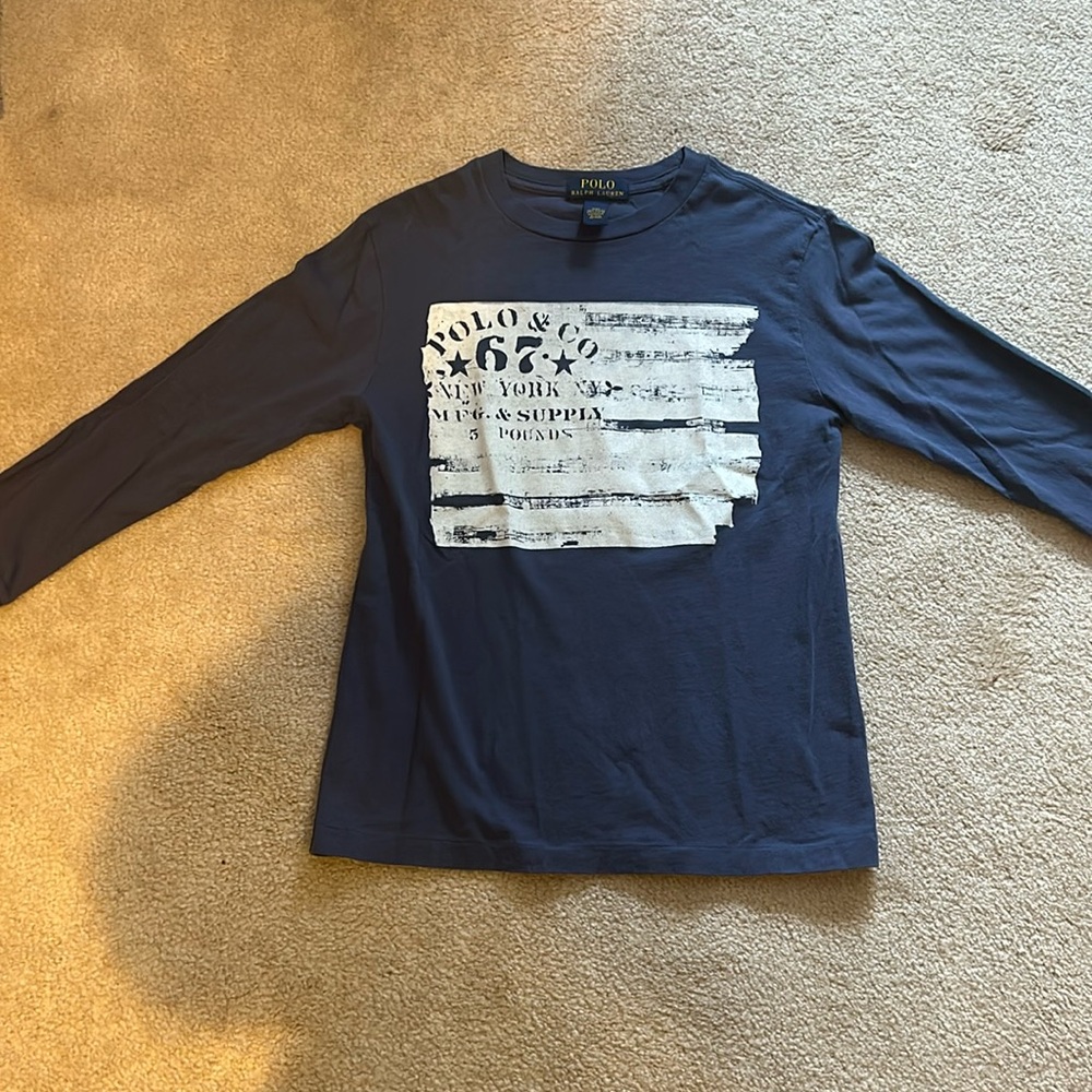 Pollo, Ralph Lauren boys long sleeve shirt never worn